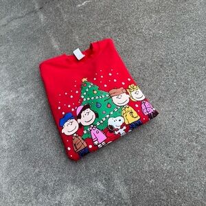 Vintage Peanuts Happy Holidays Christmas Sweatshirt